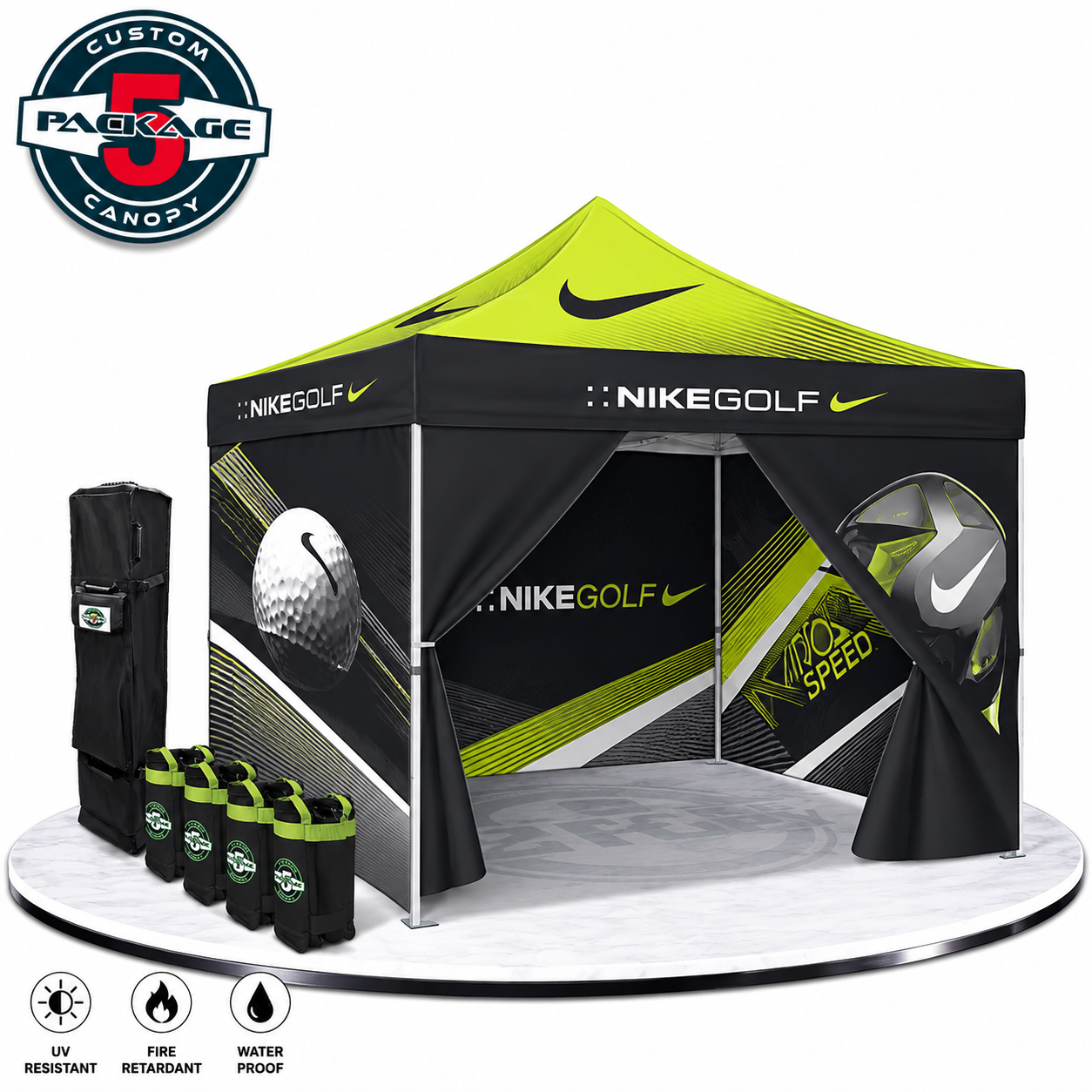 Custom Canopy Tent Package 5 | Branded Event Bundle