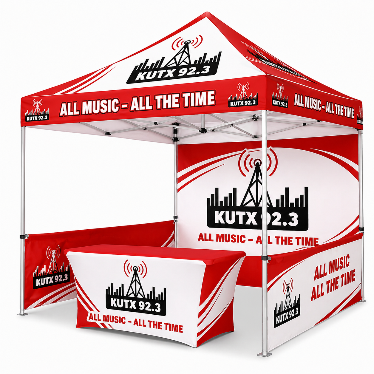 10x10 Premium Tent Package with Flags | Package #9